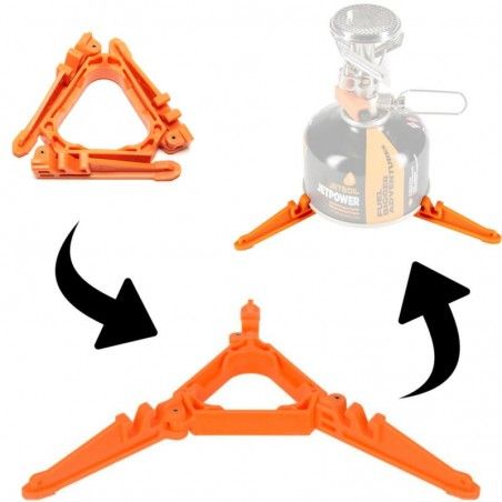 Trépied pliable Jetboil Fuel Can Stabilizer pour cartouche de gaz