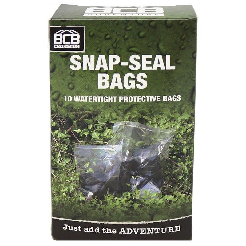 Sachets étanches transparents Ziplock BCB Snap Seal Bags