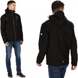 Veste coupe-vent imperméable Regatta Birchdale noire