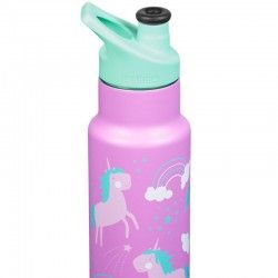 Bouteille isotherme fille Klean Kanteen Kid Classic Insulated Licorne