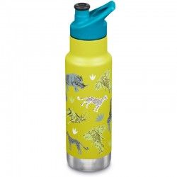 Bouteille isotherme Klean Kanteen Kid Classic Insulated jaune vert pomme