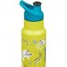 Gourde isotherme enfant Kid Classic Insulated Klean Kanteen avec animaux de safari