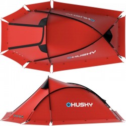 Tente d'expédition Husky Flame 1 personne rouge