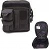 Trousse de secours tactique vide IFAK SIG TSU noire avec fixations MOLLE