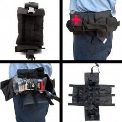 Trousse de secours compacte vide IFAK avec fixation MOLLE