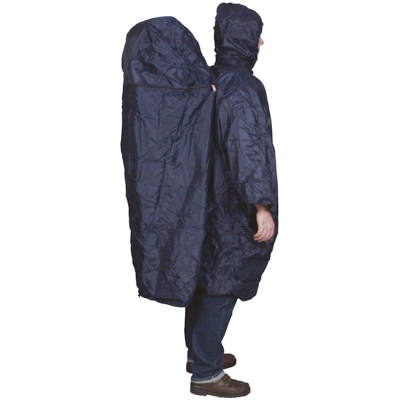 Poncho TravelSafe Zipper Extension bleu marine