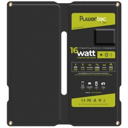 Panneau solaire pliable Powertec PT Flap 16 Watts