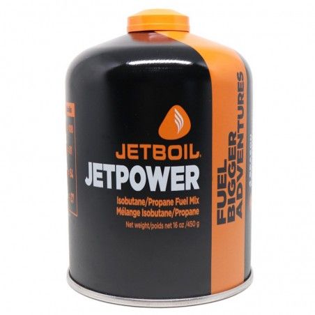 Cartouche de gaz de trek et de bivouac Jetpower Jetboil 450 grammes