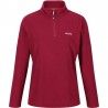 Polaire technique femme Regatta Sweethart rouge bordeaux Rumba Red