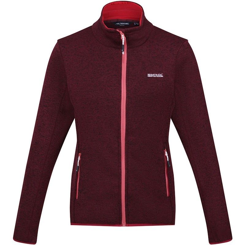 Veste polaire Regatta Women Newhill bordeaux Burgundy Rumba Red