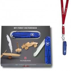 Couteau suisse enfant avec scie My First Victorinox bleu