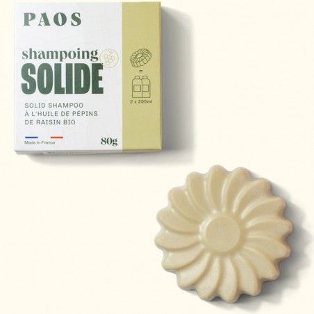 Shampooing solide naturel Paos