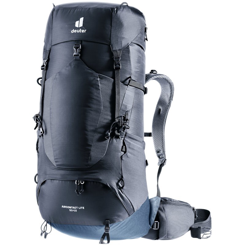 Sac Deuter Aircontact Lite 50+10 noir Black Marine