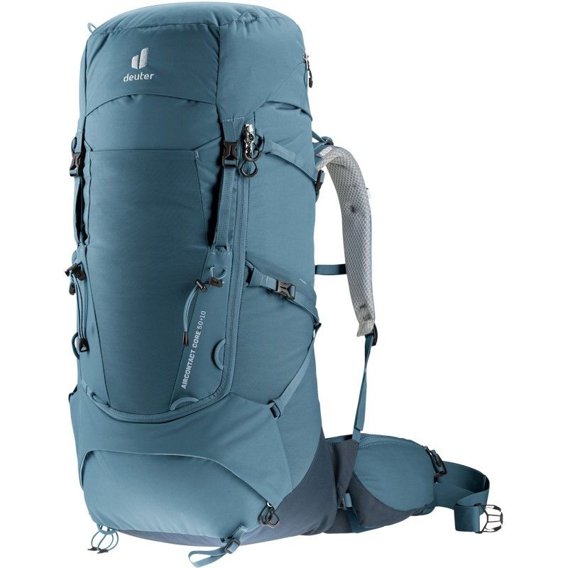 Sac à dos de trek Aircontact Core Deuter 50+10 bleu Atlantic Ink