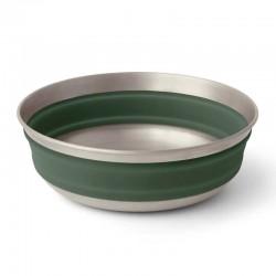 Bol pliant Sea to Summit Detour Stainless Steel Collapsible Bowl M vert