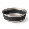 Bol pliant Sea to Summit Detour Collapsible Bowl Stainless Steel M noir