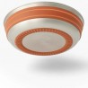 Assiette pliable Sea to Summit Detour Stainless Steel Collapsible Bowl L orange