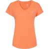 T-shirt de fitness pour femme Dare2b Vigilant Tee orange Live Wire