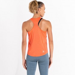 T-shirt femme et débardeur de sport Dare2b Modernize II orange Live Wire