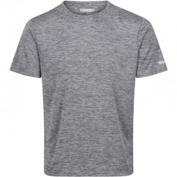 T-shirt de randonnée homme Regatta Fingal Edition gris chiné