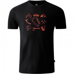 T-shirt de randonnée pour homme Dare2b Movement II Tee noir