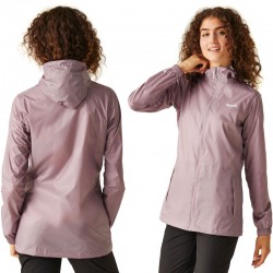 Veste femme anti-pluie Regatta Pack-It Jacket III violet pastel