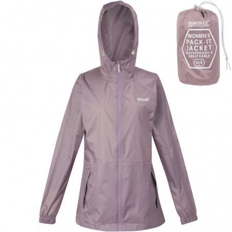 Veste de pluie imperméable Regatta Women Pack-It Jacket III Heather