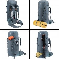 Sac Deuter Aircontact Core 50+10 litres Graphite Shale