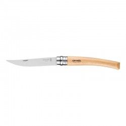 Couteau Opinel n°10 effilé avec manche en bois de hêtre