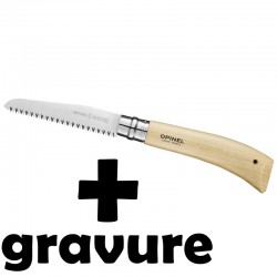 Couteau scie Opinel N°12 avec gravure incluse