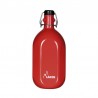 Gourde avec bouchon canette Laken alu 1 litre rouge