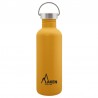 Gourde inox jaune Laken Basic Steel 1litre avec bouchon Vintage