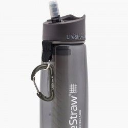 Gourde filtrante et purificateur Lifestraw Go Dark Gray 650 ml