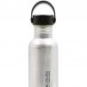 Bouteille en aluminium Laken Basic Alu 0,75L argent avec bouchon Oasis