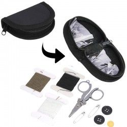 Trousse de couture de survie et de randonnée BCB Sewing Kit noire