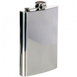 Flasque inox Fosco en acier inoxydable  Stainless Steel Flask 8 oz 230 ml