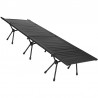 Lit de camp pliable ultra léger et ultra compact Fosco Field Cot Lightweight Black