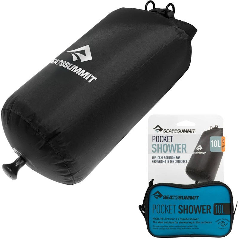 Douche solaire de poche Sea to Summit 10 litres Pocket Shower