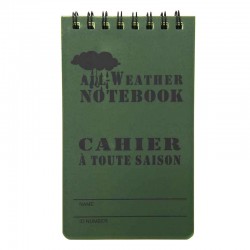 Bloc-notes étanche Fosco All Weather Notebook 12,5 x 7,5 cm