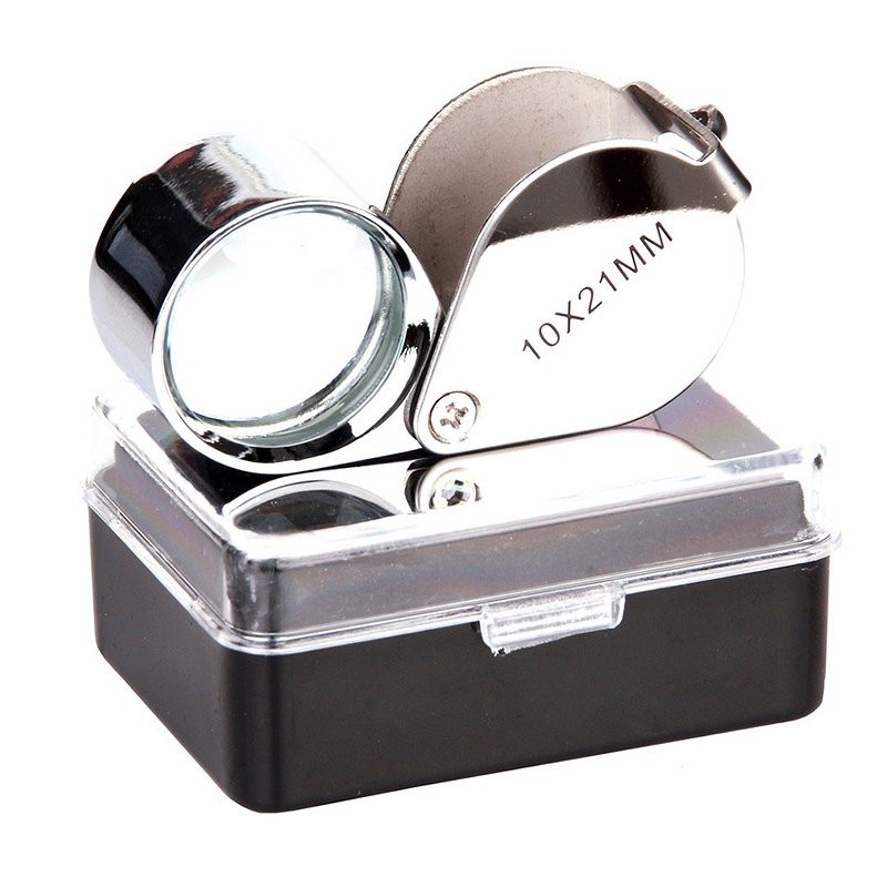 Loupe de survie Fosco Triplet Magnifying Glass 10 x 21 mm