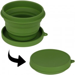 Tasse et bol pliable Fosco Collapsible Bowl avec couvercle