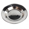 Assiette en acier inoxydable Fosco Stainless Steel 23 cm