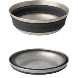 Bol pliable en inox Sea to Summit Detour Stainless Steel Collapsible Bowl M