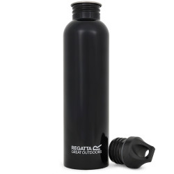 Gourde noire en acier inoxydable Regatta Stainless Steel Bottle